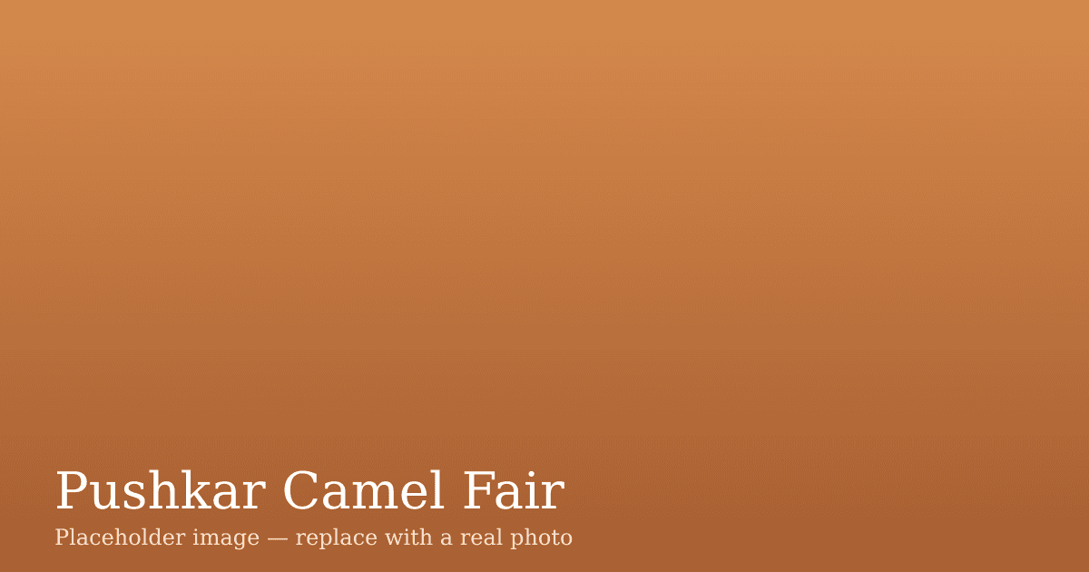Pushkar Camel Fair